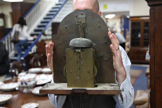 Jasper Taylor of Holborn, London. A mid 18th century walnut eight day longcase clock, 7ft 10in.